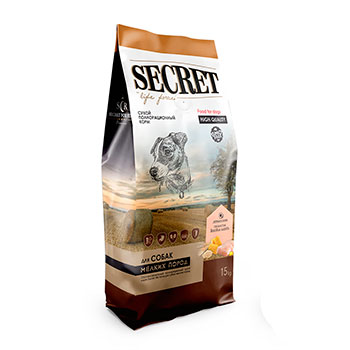 For dogs - Dry food