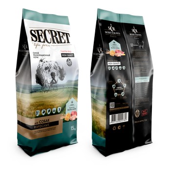 For dogs - Dry food